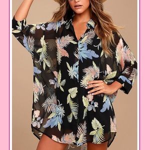 Lulu’s black cover up/dress